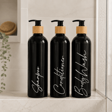 Load image into Gallery viewer, 1L Refillable Bathroom Bottles - Love and Labels