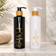 Load image into Gallery viewer, 250ml Travel Sized Refillable Bottles, Custom Labels - Love and Labels