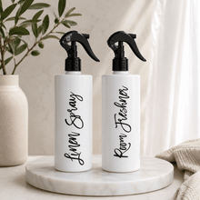 Load image into Gallery viewer, 500ml Refillable White Spray Bottle - Love and Labels