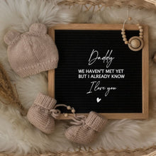 Load image into Gallery viewer, Baby Announcement Decal for pregnancy announcements- Love and Labels