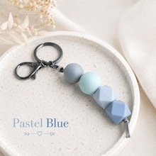 Load image into Gallery viewer, Beaded Keyrings, Bag Charms & Trolley Tokens - Love and Labels