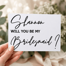 Load image into Gallery viewer, Bridesmaids Proposal Box Decal - Love and Labels