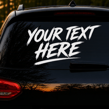 Load image into Gallery viewer, Custom Car Signage & Personalised Car Decals - Love and Labels