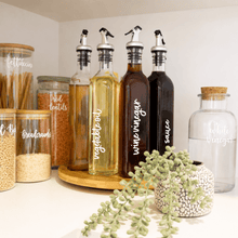 Load image into Gallery viewer, Custom Labels for 250ml, 500ml Oil & Vinegar Bottle - Love and Labels