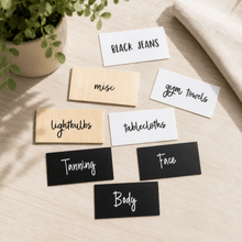 Load image into Gallery viewer, Laundry & Cleaning Organisation Tags - Love and Labels