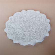 Load image into Gallery viewer, handmade spiritual gifts, handmade homewares ceramic mandala tray