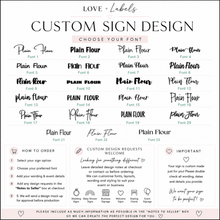 Load image into Gallery viewer, Personalised Acrylic Engagement Sign | Custom Signage - Love and Labels