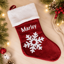 Load image into Gallery viewer, Personalised Christmas Stocking - Love and Labels