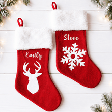 Load image into Gallery viewer, Personalised Christmas Stocking - Love and Labels