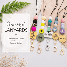 Load image into Gallery viewer, Personalised Lanyard Tags | Custom Teacher Name Tags - Love and Labels