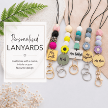 Load image into Gallery viewer, Personalised Lanyard Tags | Custom Teacher Name Tags - Love and Labels