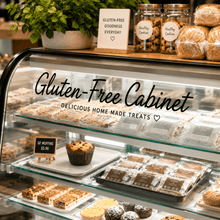 Load image into Gallery viewer, Refrigerator Display Cabinet Decals - Love and Labels