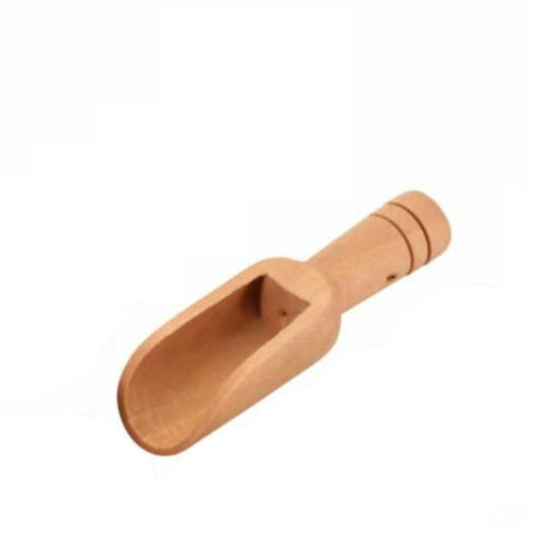 mini wooden scoop, spice scoop - love and labels