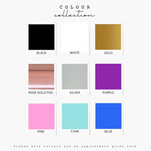 Load image into Gallery viewer, Colour Chart - Love and Labels
