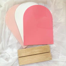 Load image into Gallery viewer, social media sign, small business acrylic signage - Love and Labels