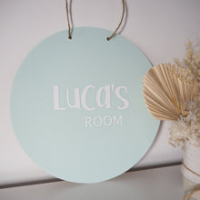 Load image into Gallery viewer, Acrylic Name Sign, acrylic name signs, acrylic name tags - love and labels
