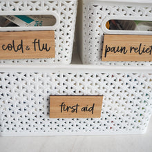 Load image into Gallery viewer, Laundry Organisation, Pantry Organisation, Custom Labels- Love and Labels