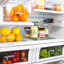 Load image into Gallery viewer, labels, kitchen labels, expiry labels, fridge organisation- Love and Labels