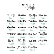Load image into Gallery viewer, fonts - Love and Labels