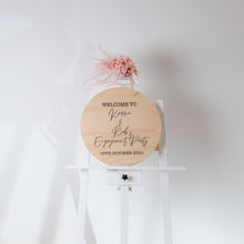 Load image into Gallery viewer, wooden signage, signage for weddings, welcome signage for wedding- Love and Labels