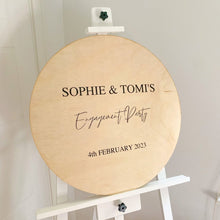 Load image into Gallery viewer, wooden signage, signage for weddings, welcome signage for wedding- Love and Labels
