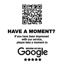 Load image into Gallery viewer, Google Review for Business Decal, small business stickers - Love and Labels