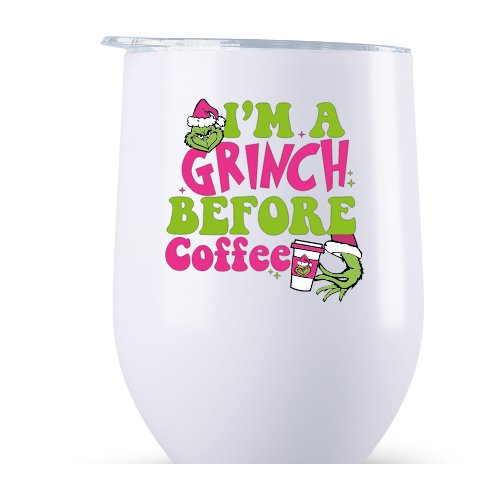 Grinch coffee keep cup - Love and Labels