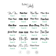 Load image into Gallery viewer, Herb + Spice Jar Label Pack - Spice Lovers - Love and Labels
