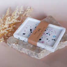 Load image into Gallery viewer, Oval or Rectangle Terrazzo Effect Trinket Tray - Love and Labels