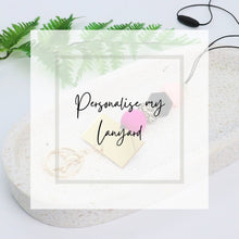 Load image into Gallery viewer, personalised lanyards, lanyards personalised - Love and Labels