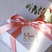 Load image into Gallery viewer, Personalised Acrylic Gift Tags - Love and Labels