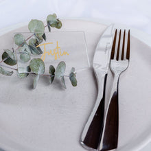 Load image into Gallery viewer, place cards, wedding decor, name labels, wedding signage, Love and Labels
