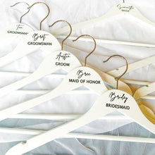 Load image into Gallery viewer, Personalised Bridal Hangers - Love and Labels