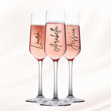 Load image into Gallery viewer, Personalised Champagne Glass Decal - Love and Labels