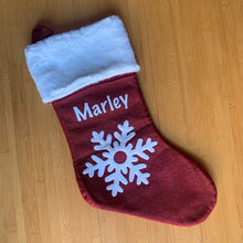 Load image into Gallery viewer, Personalised Christmas Stocking - Love and Labels