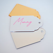 Load image into Gallery viewer, personalisd gift tags, bridesmaids gift ideas, bridesmaids proposal gifts