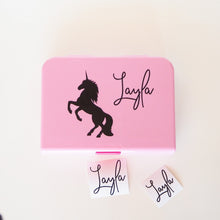 Load image into Gallery viewer, Personalised Name Labels, name labels, custom lunchbox labels - Love and Labels