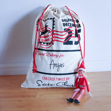 Load image into Gallery viewer, Personalised Santa Sack - 25th December - Love and Labels
