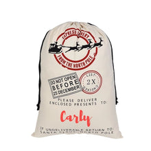 Load image into Gallery viewer, personalised santa sacks afterpay, personalised santa sacks, personalised santa sacks australia- Love and Labels