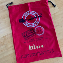 Load image into Gallery viewer, Personalised Santa Sack, santa sacks australia, santa sack personalised- Love and Labels