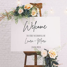 Load image into Gallery viewer, Personalised Wedding Signage (Vinyl Decal) - Love and Labels