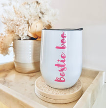 Load image into Gallery viewer, Personalised Wine Tumbler - Love and Labels