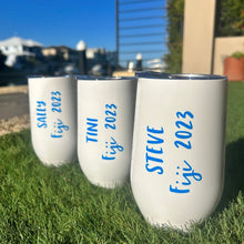 Load image into Gallery viewer, Personalised Wine Tumbler - Love and Labels