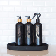 Load image into Gallery viewer, Refillable Kitchen Bottle Set, refillable spray bottles, refillable handwash bottles - Love and Labels