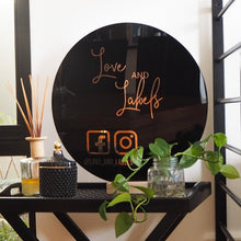Load image into Gallery viewer, signage for business, acrylic business signage, business signage, acrylic signs for business, labels - love and labels