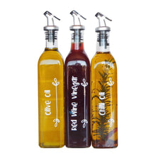 Load image into Gallery viewer, custom kitchen labels for oil and vinegar pourers - Love and Labels