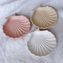 Load image into Gallery viewer, shell trinket dish, handmade ceramic homewares australia, coastal home decor - love and labels
