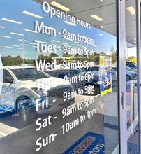 Load image into Gallery viewer, Shop window signage - Love and Labels