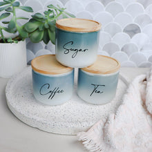 Load image into Gallery viewer, Signature Tea, Coffee, Sugar, Hot Chocolate Canister Labels - Love and Labels