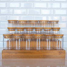 Load image into Gallery viewer, Spice Jar Makeover Set, glass jars, spice jars, spice rack - Love and Labels
